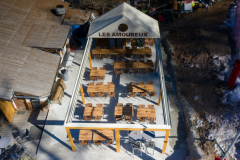 pergolato per ristorante